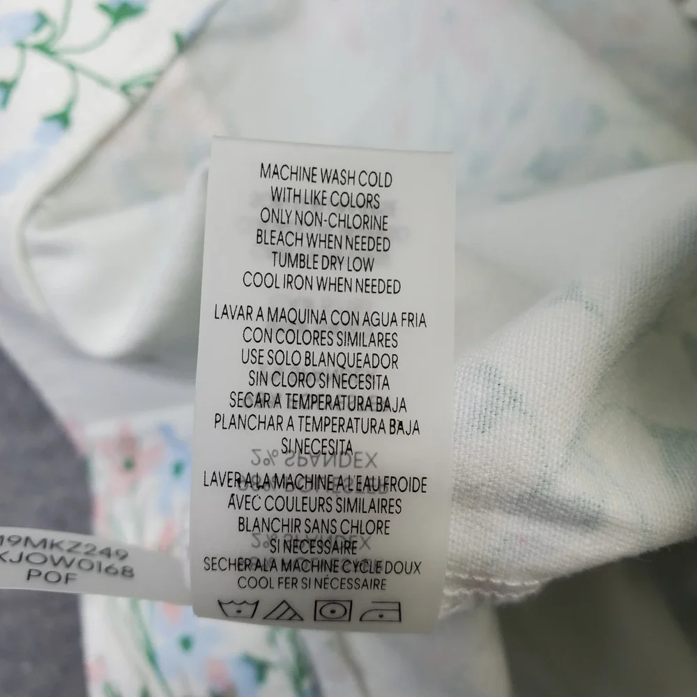Floral Print Women's Pants - Picture 12 of 13